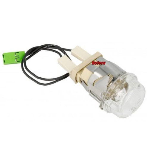 Lampe Complète Hublot Candy FCPC65X Avec Ampoule - Neuf, Démontée (vitre Avant Fêlée)