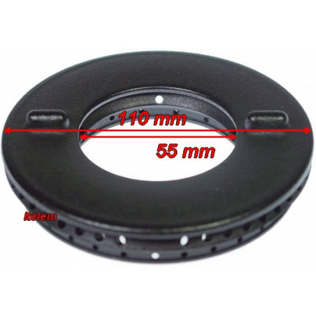 Chapeau de brûleur 110 mm fourneau Sagi 3019390