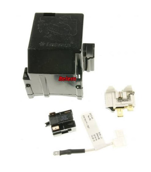 Relais démarrage 4SP1060 compresseur EGU130HLC réfrigérateur Siemens 481201229751