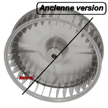 Hélice moteur ventilateur 160 mm four Garbin