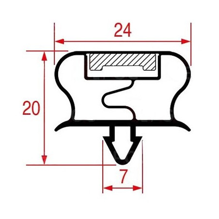 Joint de porte table réfrigérée Jordao
