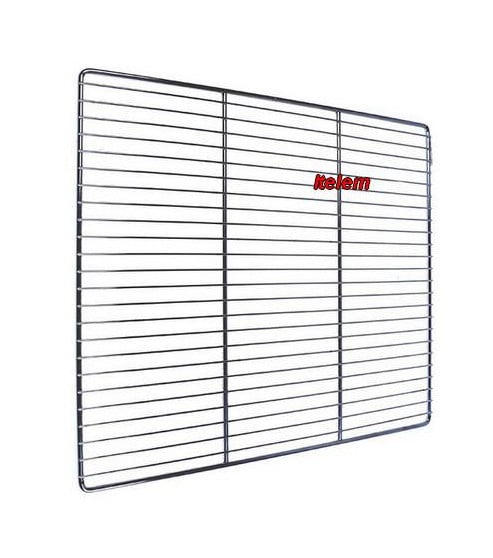 Sarom Grille Chromée Pour Barbecue - 67x40 Mm Pas Cher