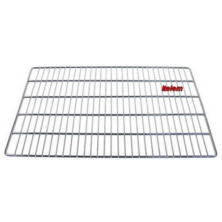 Grille chromée vitrine réfrigérée Horeca 345 mm x 440 mm