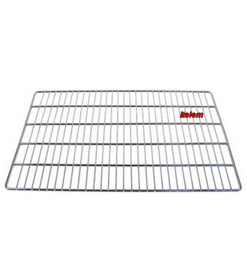 Grille chromée vitrine réfrigérée Horeca 345 mm x 440 mm