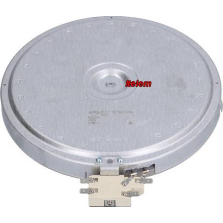 Foyer radiant 2500W fourneau Gico 10.73631.004