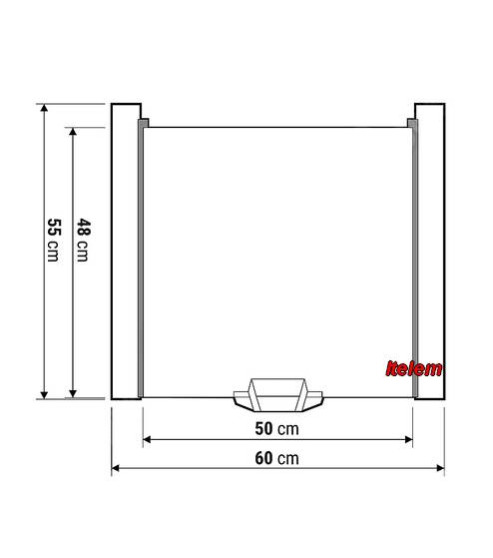 Kit de superposition lave-linge et sèche-linge universel 55402094