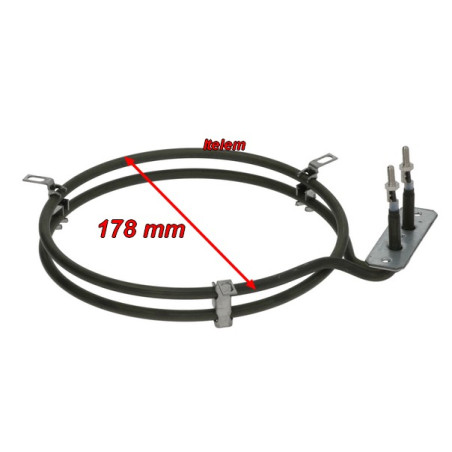 Résistance circulaire armoire chaude bain-marie Ambach 5060809912
