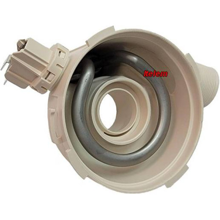 Capot de pompe de cyclage avec résistance lave-vaisselle Fagor AS0067080
