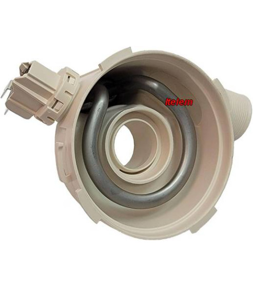 Capot de pompe de cyclage avec résistance lave-vaisselle Fagor AS0067080