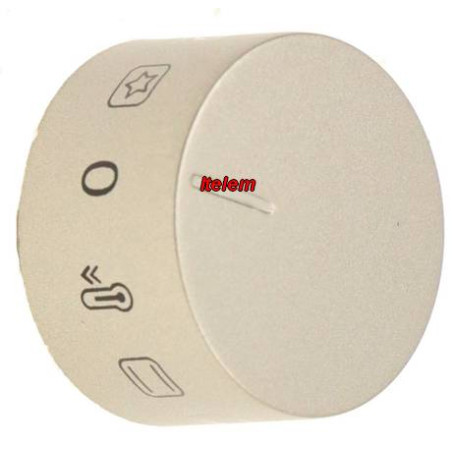 Manette côté gauche four Whirlpool 480121102669