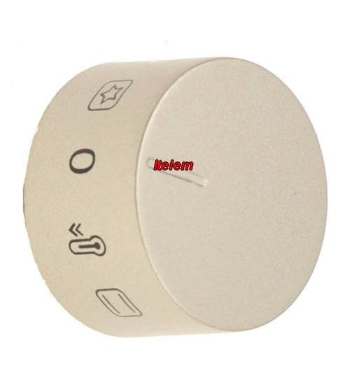 Manette côté gauche four Whirlpool 480121102669