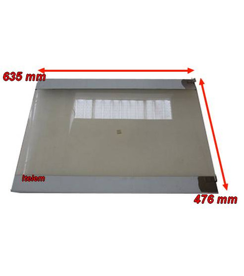Vitre interne four professionnel Zanussi 0C6515