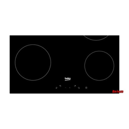 Dessus verre vitrocéramique plaque de cuisson Beko 190263512