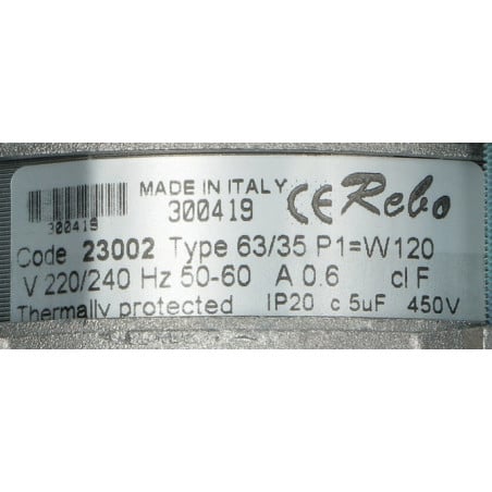 Pompe à eau REBO NR 63/35 machine à glaçons Brema RC23002