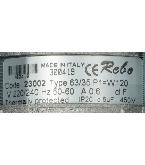 Pompe à eau REBO NR 63/35 machine à glaçons Brema RC23002