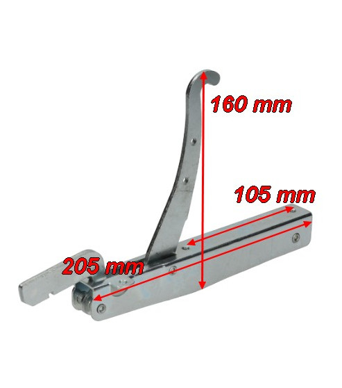 Charnière droite porte four fourneau Angelo Po 6A035910