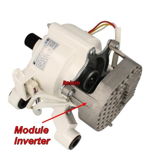 Carte Inverter pour moteur WPM61-22 lave-linge Hisense K2362428
