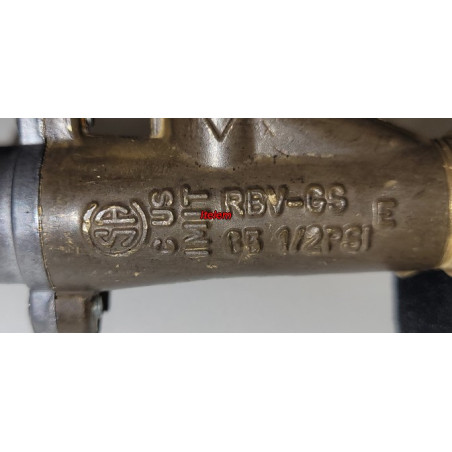 Robinet gaz semi-rapide fourneau Chatelaine Godin