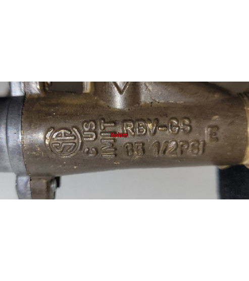 Robinet gaz semi-rapide fourneau Chatelaine Godin