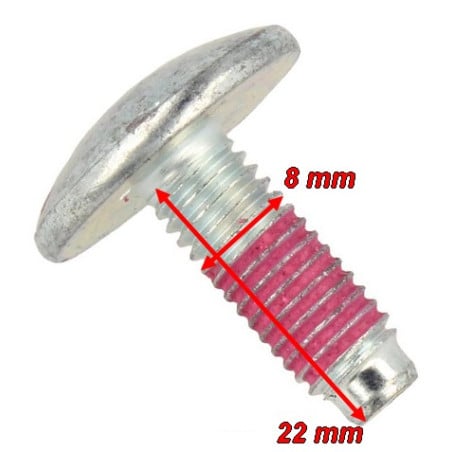Vis fixation poulie lave-linge Laden 480111104699
