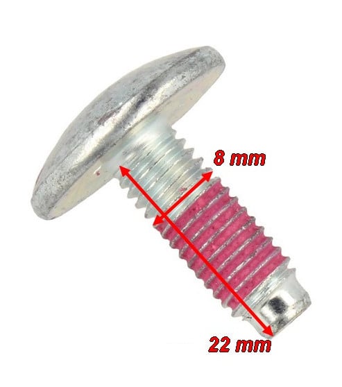 Vis fixation poulie lave-linge Laden 480111104699