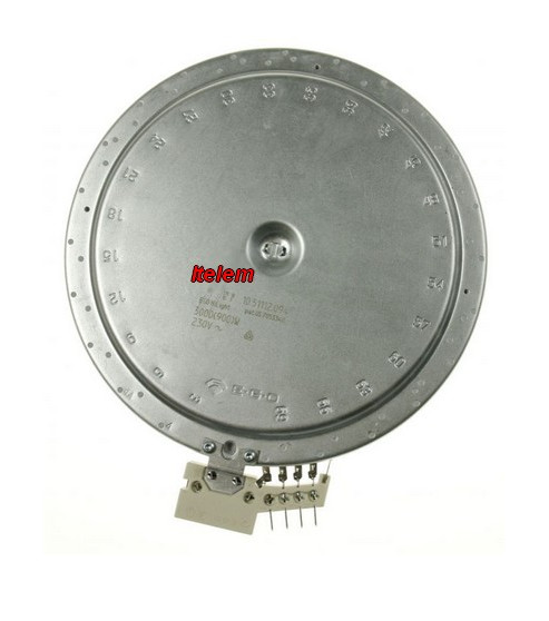 Foyer plaque de cuisson Electrolux 140028986010