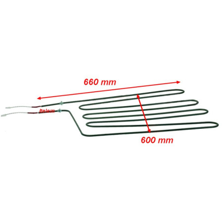Résistance four pizza Moretti 74401180
