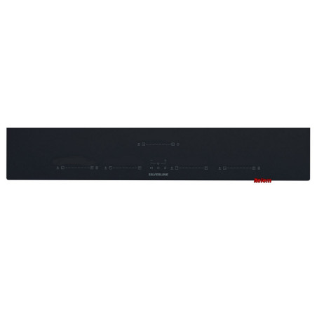 Dessus verre vitrocéramique plaque de cuisson Silverline