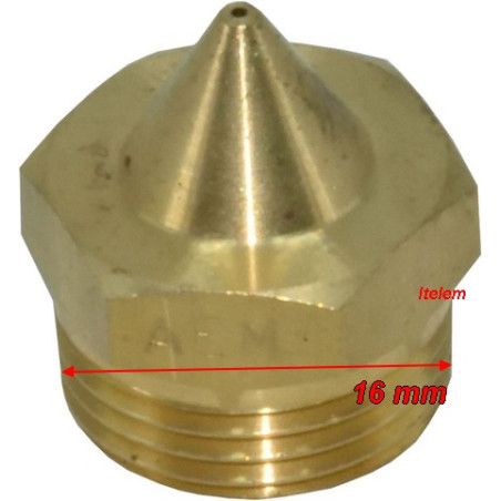 Injecteur gaz calibre 115 cuisinière Godin Souveraine 00001306896
