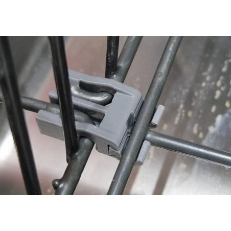 Clip de panier inférieur lave-vaisselle Whirlpool 481010600198