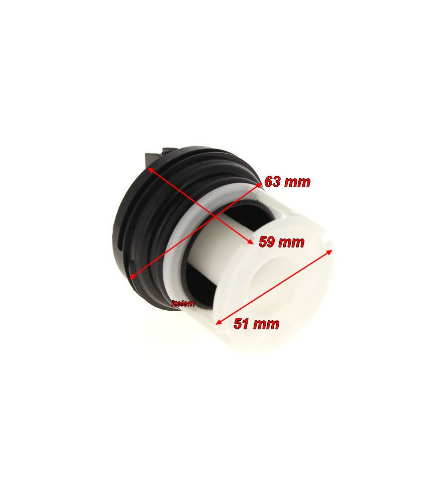 Filtro Pompa Di Scarico Per Lavatrice HOTPOINT INDESIT ARISTON - Ricambio Originale C00297161