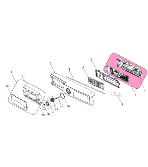 Module électronique de puissance sèche-linge Valberg