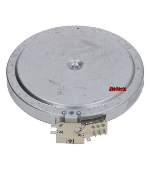 Plaque radiante 2100W fourneau Amatis 6532987