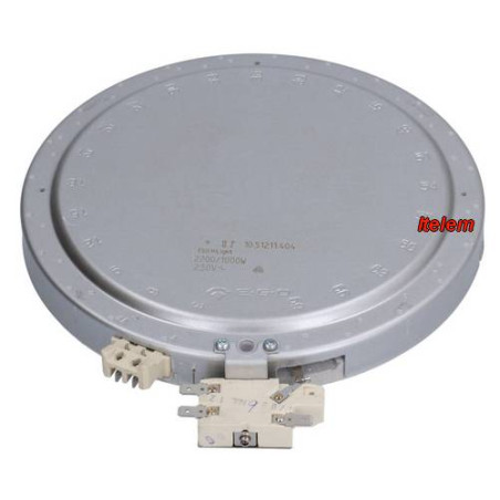 Plaque radiante 2200W fourneau Ambassade 6535285
