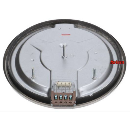 Plaque chauffante fonte 220 mm cuisson Bauknecht 481925998507