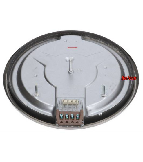 Plaque chauffante fonte 220 mm cuisson Bauknecht 481925998507