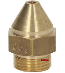 Injecteur gaz calibre 260 cuisinière Metos