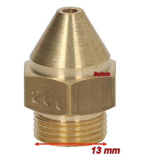 Injecteur gaz calibre 260 cuisinière Ambassade