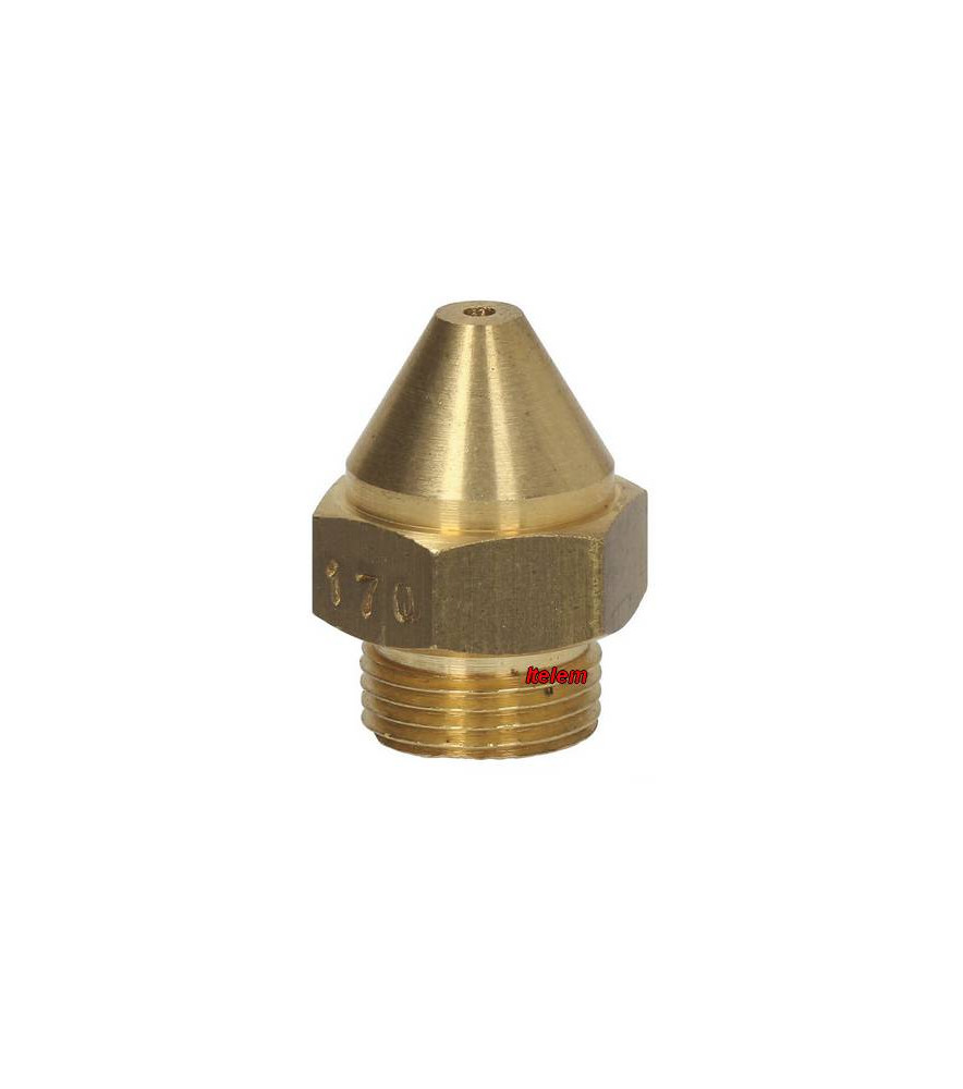 Injecteur gaz calibre 170 cuisinière Metos