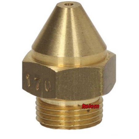 Injecteur gaz calibre 170 cuisinière Metos