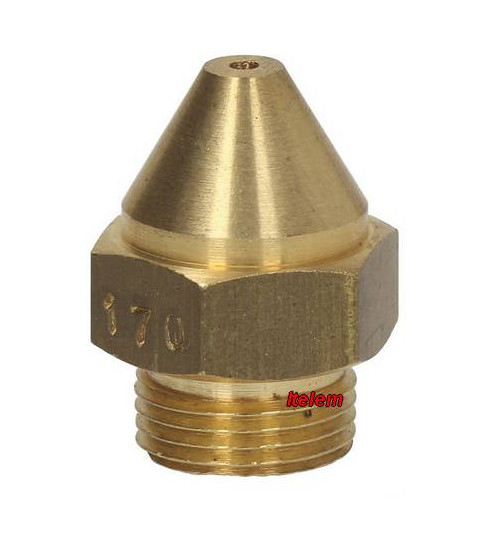 Injecteur gaz calibre 170 cuisinière Metos