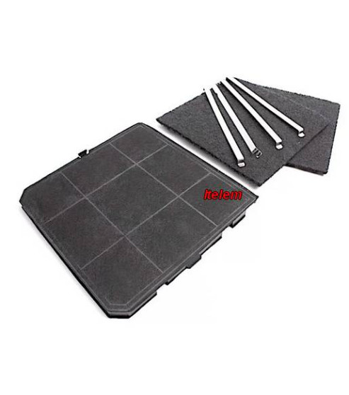 Filtre charbon actif hotte Sauter De Dietrich AS0001676