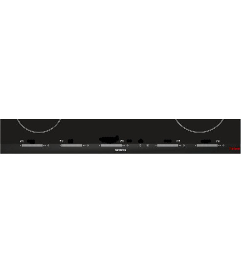 Dessus verre vitrocéramique table cuisson Siemens 00681508
