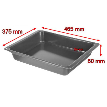 Plat lèchefrite avec grille four Bosch 00449949