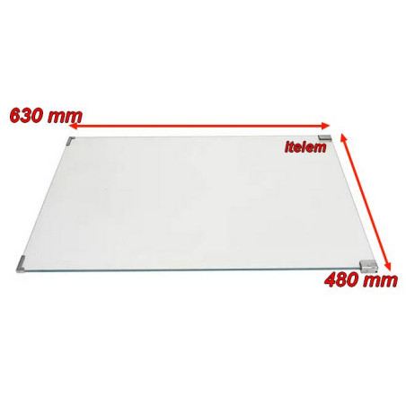 Vitre extérieure porte de four Lainox R71201930