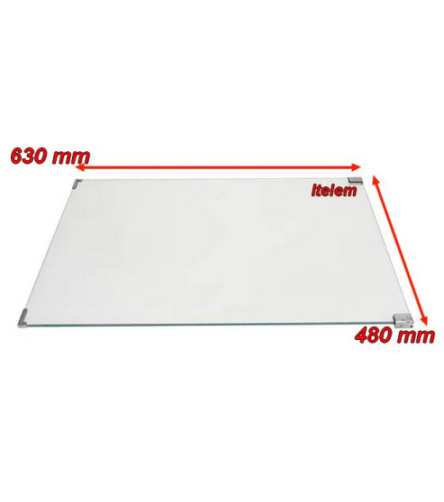 Vitre extérieure porte de four Lainox R71201930