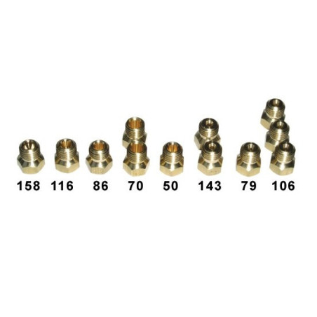 jeu injecteurs gaz butane naturel C00114463