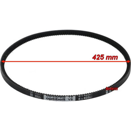 Courroie trancheuse Abo 6 x 425 mm