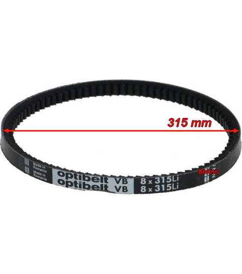 Courroie trancheuse Arsa 8 x 315 mm