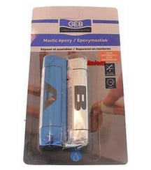 Mastic époxy double composant spécial cuves polypropylène